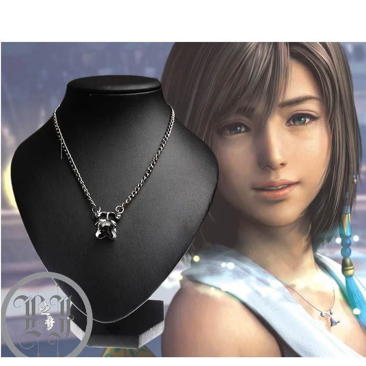 

Final Fantasy Cosplay Necklace Halloween Stage Necklace Prop Gift Fans Halloween Props Gift Drop Ship