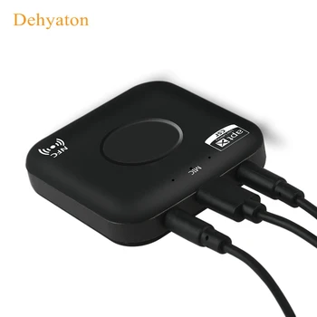 

Dehyaton B7 PLUS Bluetooth 4.2 Receiver CSRA64215 Wireless Audio Receiver Adapter APT-X NFC CVC6.0 Built-in Microphone AUX Out