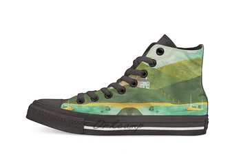 

Life's a Beach... Casual High Top Canvas shoes sneakers For Drop shipping