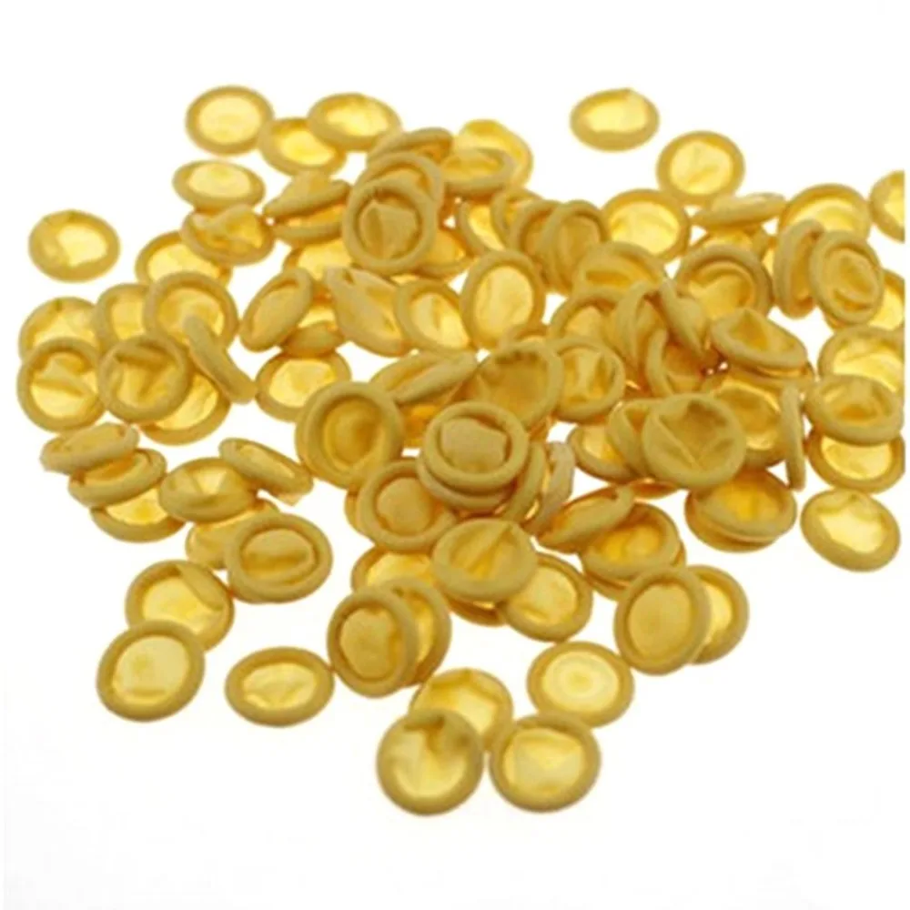 

1 Pack Disposable Rubber Latex Finger Cots Anti Static Anti-skid Fingertips Protective Gloves Multi-function Finger Cots