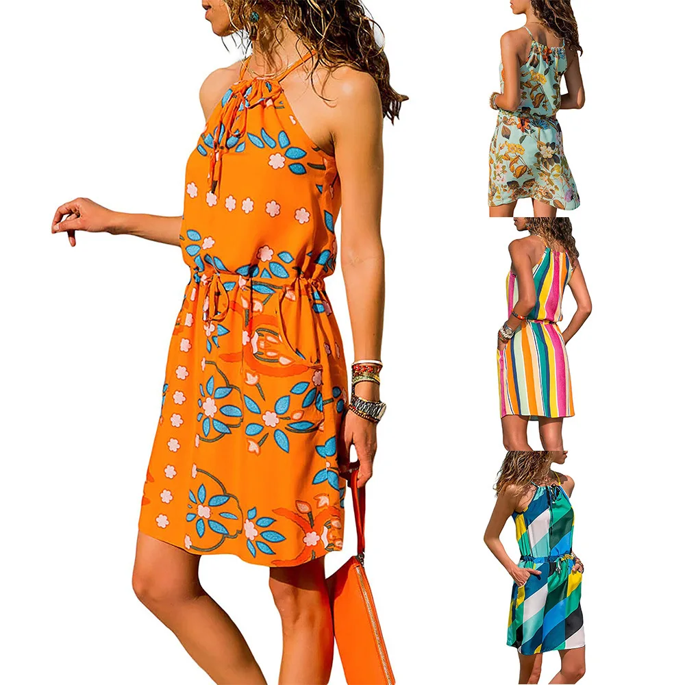 Новое женское короткое платье на весну и лето 2019 | Женская одежда