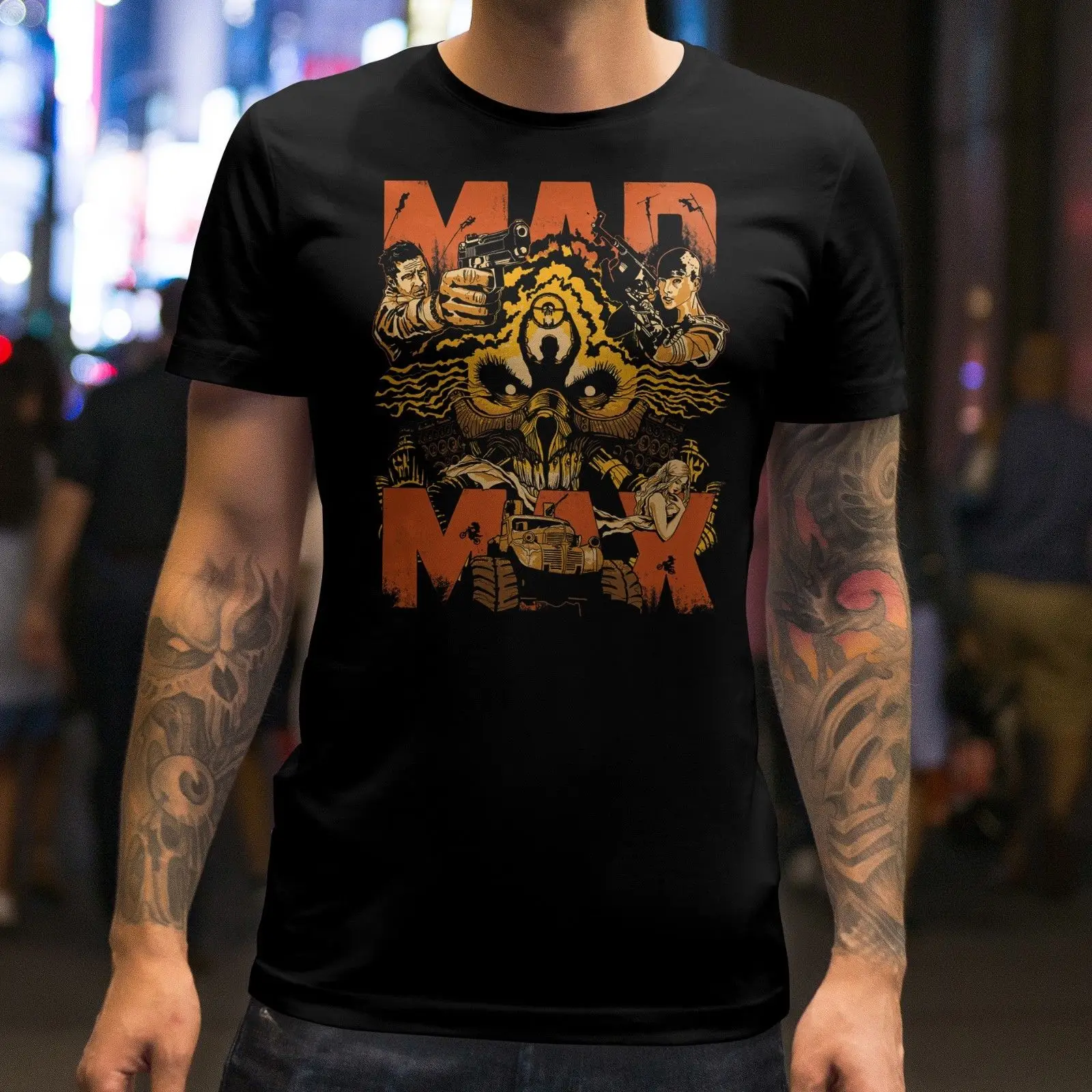 MAD MAX FURY ROAD UNISEX T-SHIRT Fashion Short Sleeve Sale 100 % Cotton Print O-Neck High Quality Brand Style Casual Fitness | Мужская