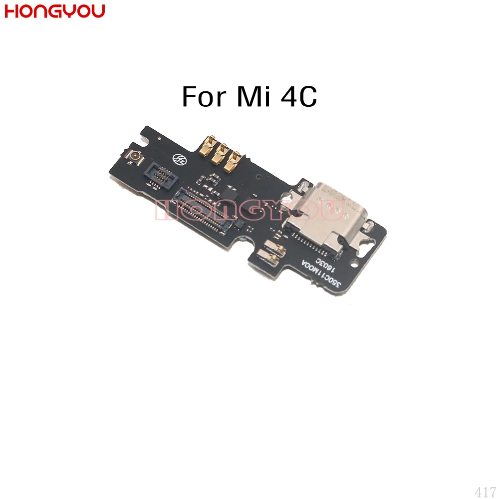 30 шт./лот для Xiaomi Mi 4C Mi4C M4C USB зарядная док станция разъем зарядки гибкий