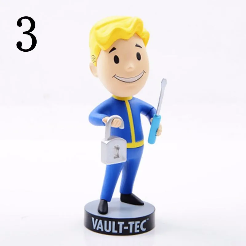 Gaming Heads Fallout 4 vavle Boy Bobbleheads серия фигурка игрушка для детей рождественские подарки Коллекционная модель