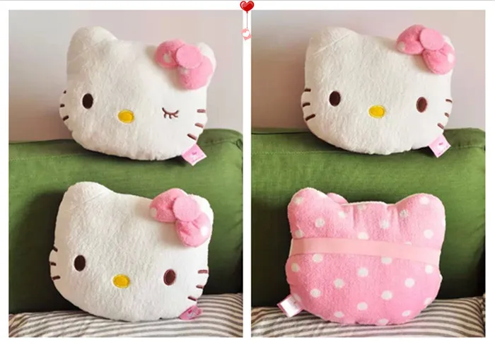 Милый hello kitty Автомобильный подголовник Подушка KT розовый авто Безопасность PP