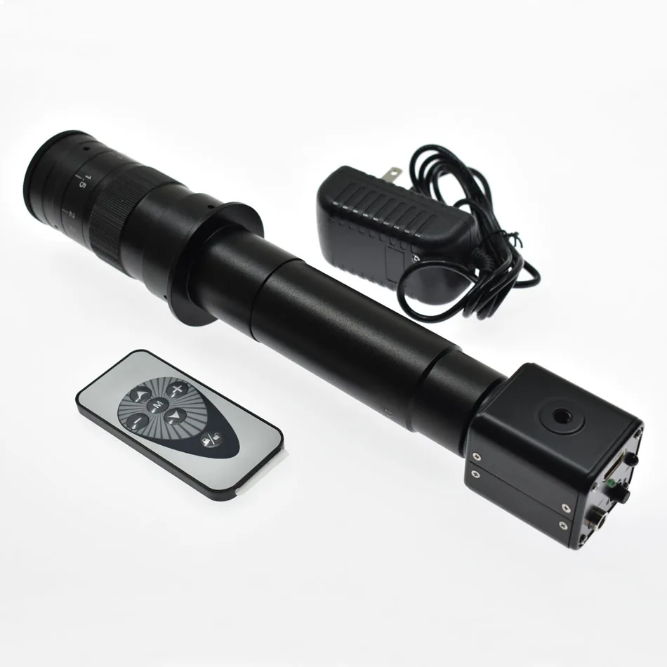 

2.0MP 1080P Industrial Digital HD Microscope HDMI Camera+130X 180X 300X Adjustable Magnification 25mm Zoom C-mount Lens