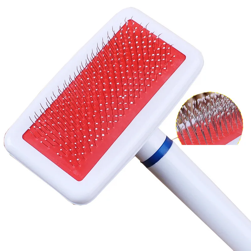 Pet Dog Cat Shedding Grooming Anti Static Hair Fur Brush Hair Removal