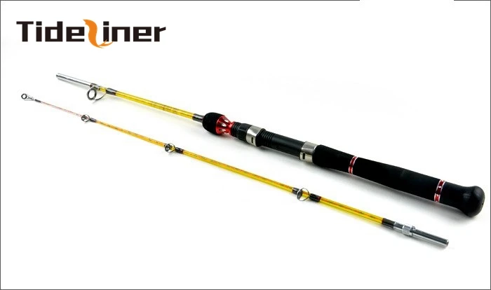 

Tideliner 1.8m 2.1m 2.4m boat fishing rod 2 sections seafishing trolling jigging lure spinning fishing rods pole tackle