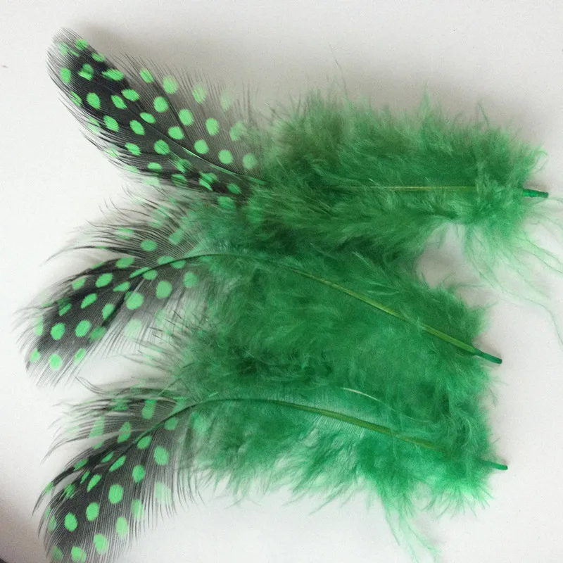 Hot! Sales 20PCS beautiful green guinea fowl feathers 2-4 &quot/ 5-10cm DIY Jewelry Decoration Accessories | Дом и сад