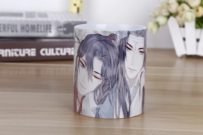 Аниме МО дао ЗУ Ши Вэй Wuxian Lan Wangji Косплей кружка ежедневный напиток Марка Кубок Грандмастер демонического культивирования подарок