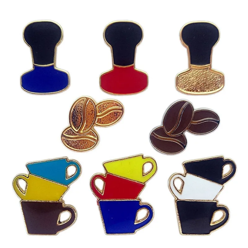 Metal Cafe Badge Coffee Gadget A4D-1
