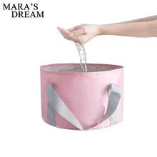 Mara's Dream ведро для Путешествий многофункциональные Складные ведра воды горшок путешествия складное портативное ведро сумка