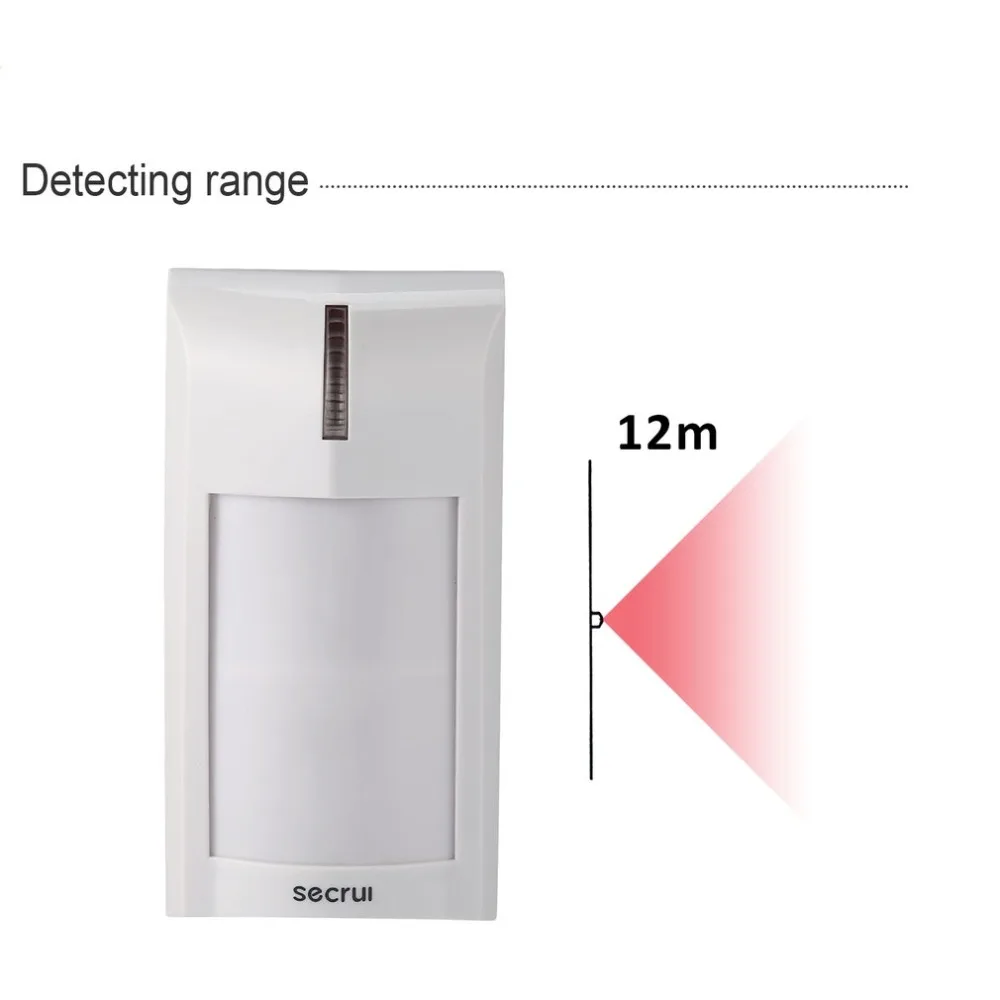 Dual Sensor Technology Passive Infrared Detector Digital Dual Core Infrared Detector Import Sensors Anti-pet Feature Dual Sensor Technology Passive Infrared Detector Digital Dual Core Infrared Detector Import Sensors Anti-pet Feature