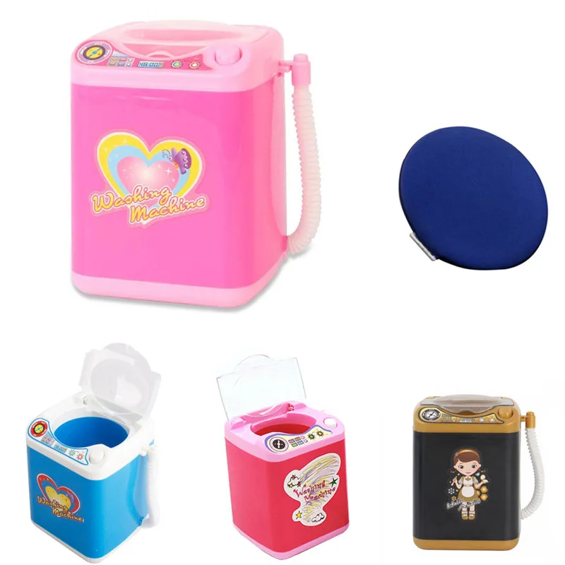 

Automatic cleaning washing machine mini toy MakeupToy Brush Cleaner Device Mini Puff Makeup Brushes Cleaner Washer Tool