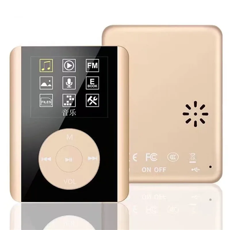 

Portable HIFI Sport MP3 LCD 3th MP3 Player 8GB 16GB Support TF Card Speaker with TXT FM Radio Audio Recorder Jack Music Player