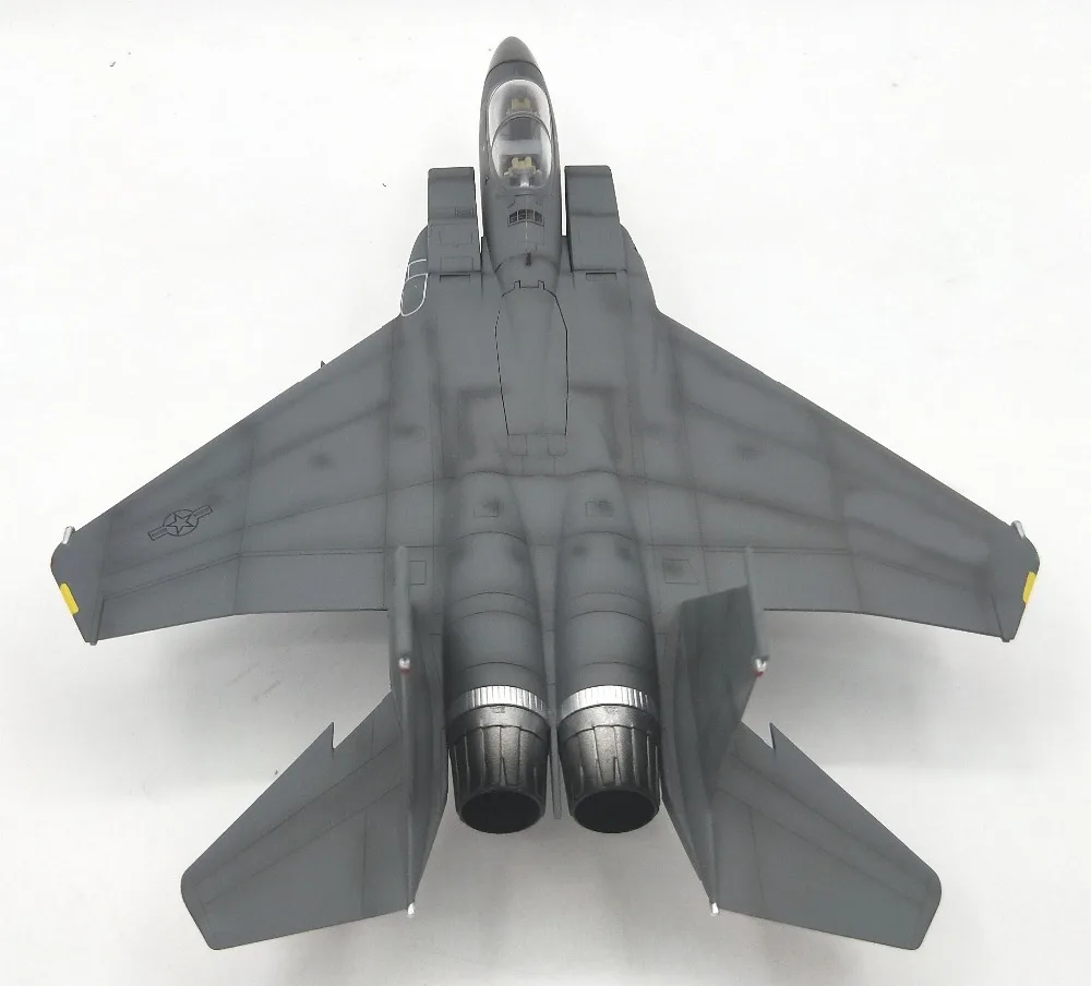 1: 72 ВВС США F15E Истребитель модель труба ручная готовая 37123