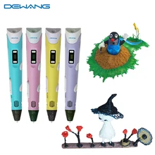 Dewang Patent 3D Stifte Förderung Magie 3D Drucker Stift Zeichnung Designs Druck Stift Für Kinder Geschenke Spielzeug