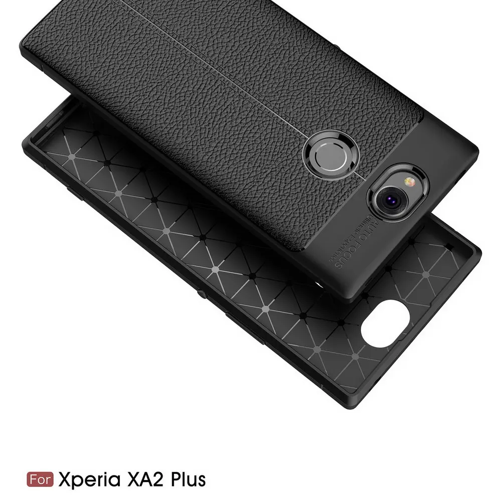 Чехол для Sony Xperia A2 Plus полностью защитный тонкий ТПУ Мягкий Силиконовый