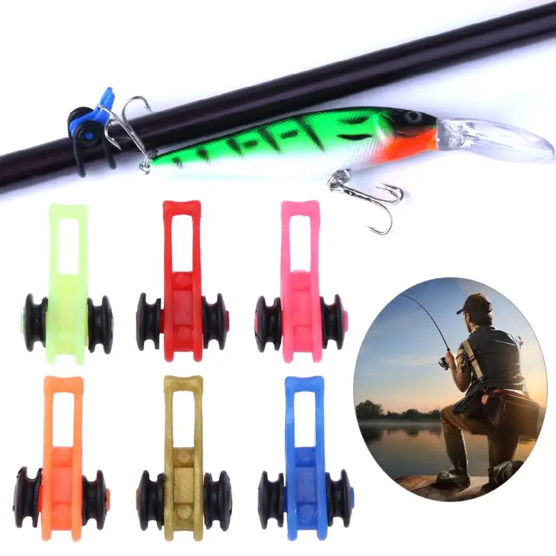 Buy 10set/Bag Fishing Bait Hanger Lure Rubber ABS