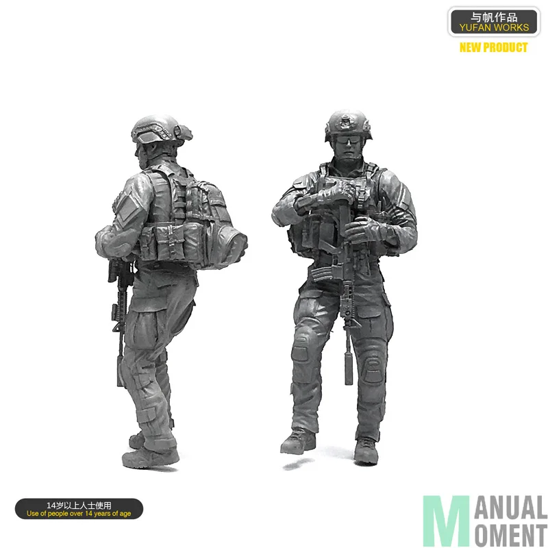 Высокое качества миниатюрный 1/35 ВМС США Seal Commando отдельного солдата Смола Модель Рисунок комплект Лоо-22