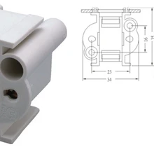 1000 pcs UL CE G23 круглые светодиодные лампы 2-контактный патрон 600 v 660 w
