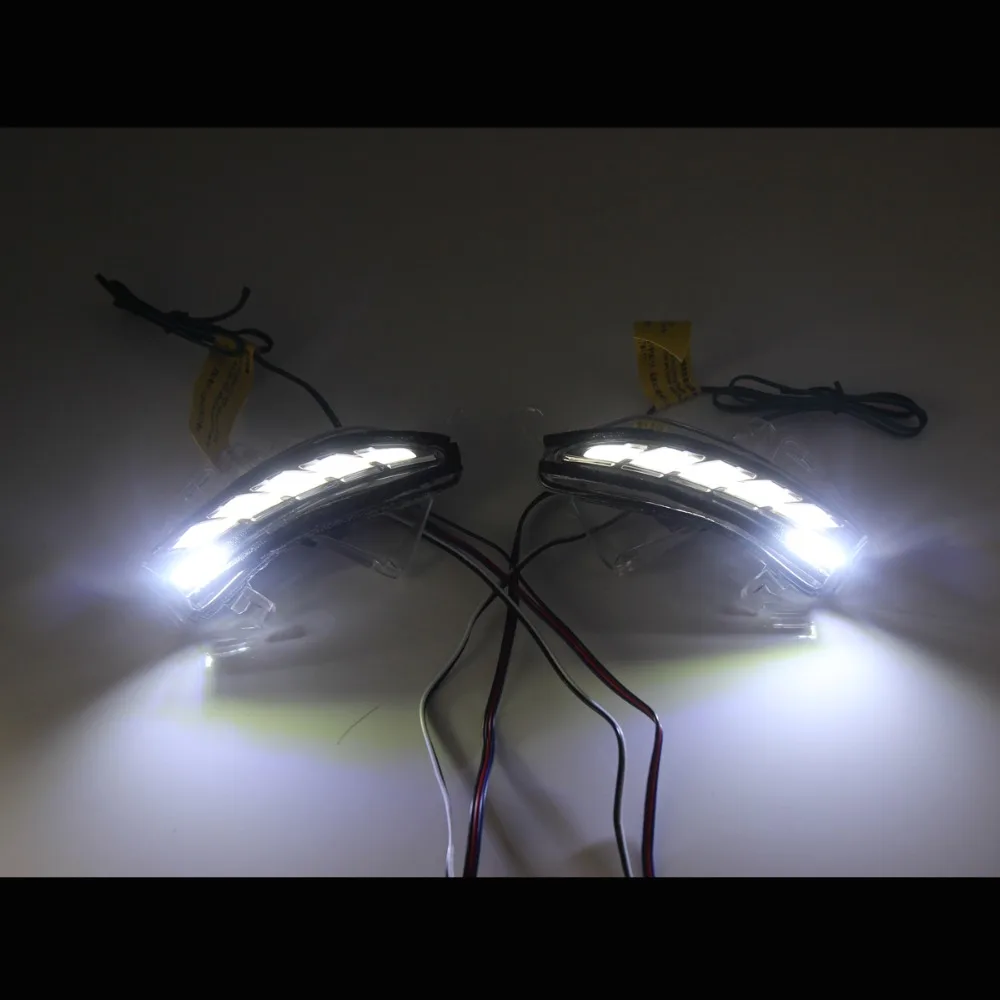 Движущаяся Поворотная сигнальная лампа, зеркало заднего вида, ходовой светильник, дверь, шаг, наземная лампа для LEXUS ES 2013- GS- IS