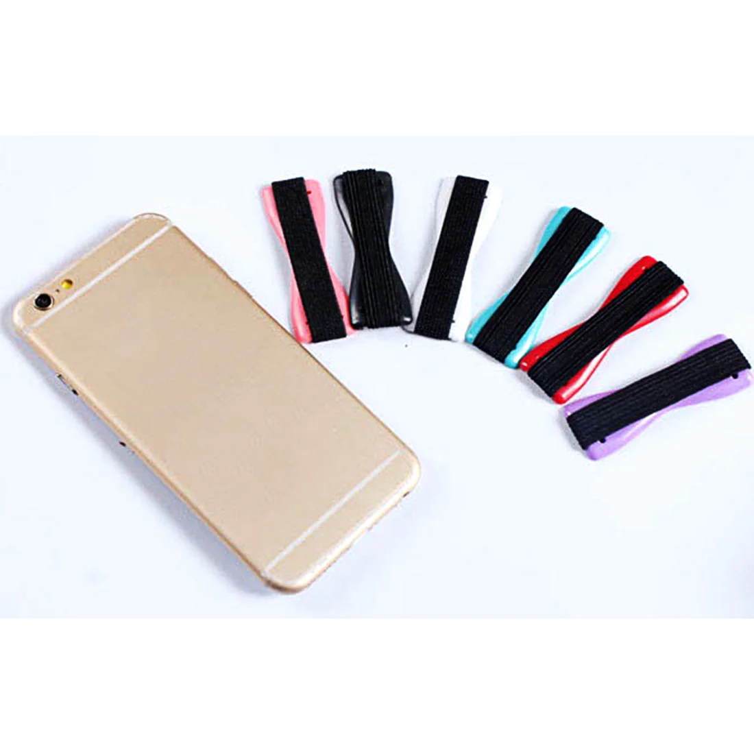 

Etmakit Portable Elastic Sling Grip 1Pcs Lazy Phone Holder Phone Supports Back Anti Slip Belt Bandages Random Color