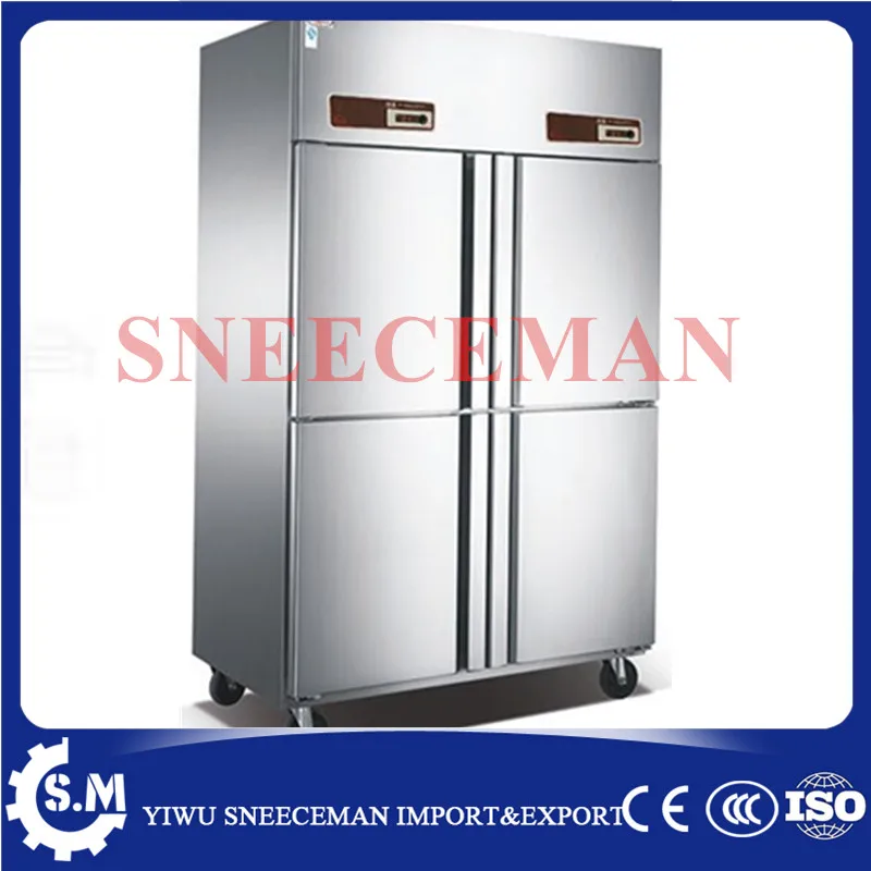 

commercial Four-door commercial kitchen freezer, console, freezer, kitchen refrigeration equipment