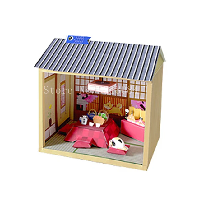 3d house paper model 3d house paper model