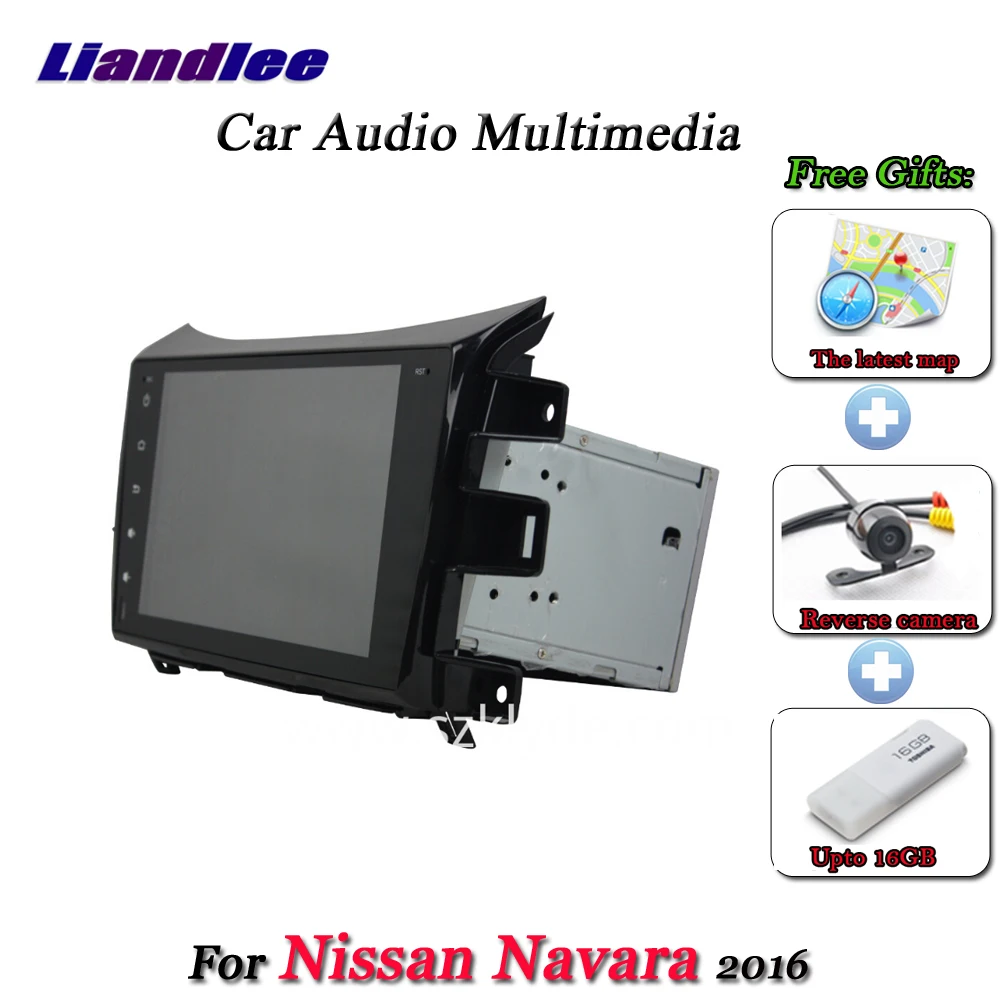 Clearance Liandlee Car Android System For Nissan Navara 2016 Right Hand Drive Stereo Radio Wifi GPS Map Navi Navigation Multimedia No DVD 2