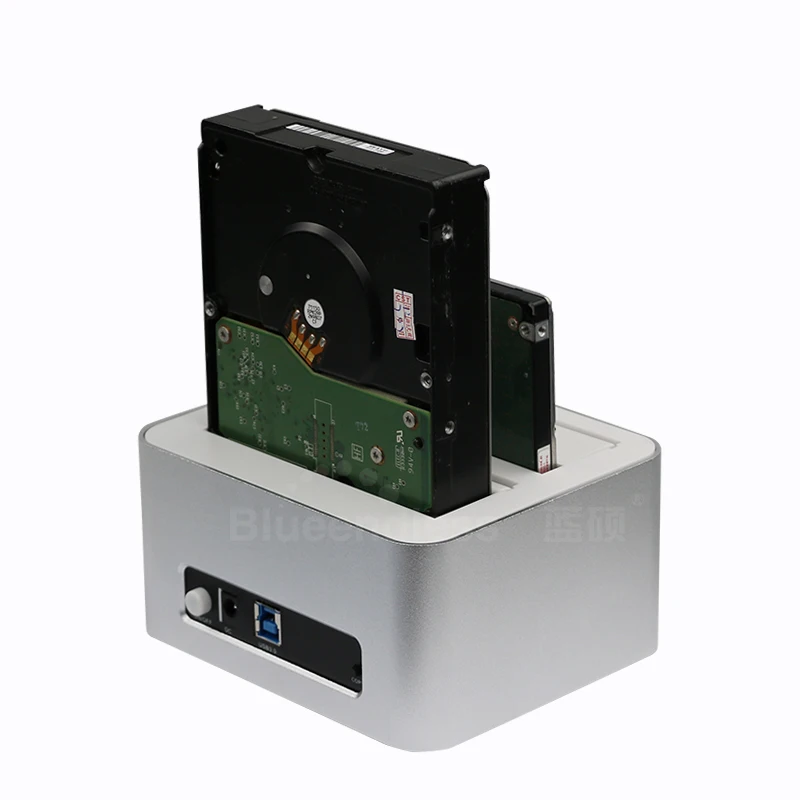 ship from RU 1pcs hdd housing box for 2 bay 4 TB per sata I SATA II SATA  (8)
