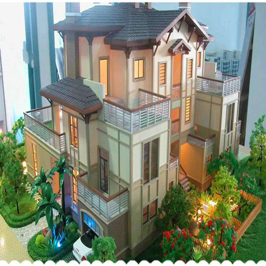 30Pcs/Lot Model Green Trees Mixed Wire And Plastic Model Landscape Train Layout Garden Scenery Miniature learning resources gears