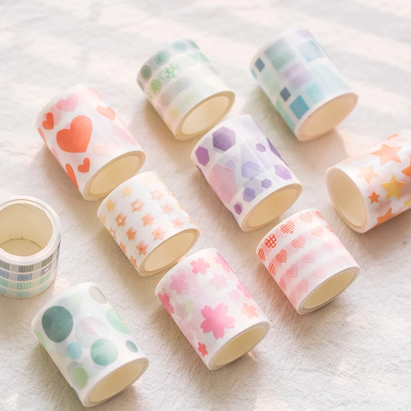

Creative DIY Washi Tape Planner Masking Tape Adhesive Tapes Stickers Decorative Stationery Tapes