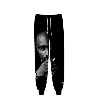 

2019 2PAC Pants men Hip Hop Pants 2PAC Trousers Kpop Fashion Casual High Quality Casual Warm Pants Slim 2PAC Pants