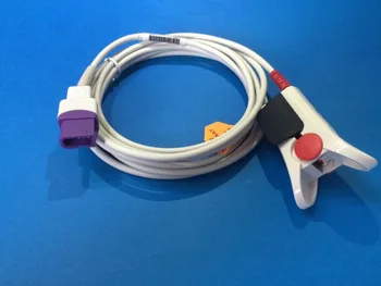 

Compatible with Spacelabs 90496 90469 Long Adult Finger Clip Spo2 Sensor,10Pin 3m