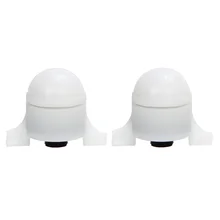 2 Pcs Electronic Fishing LED Rod Tip Night Light Strike Alert Glow Stick Bite Alarm Plastic