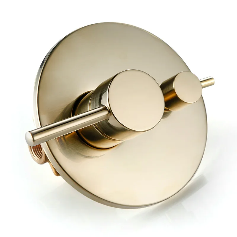 Shower Set Brushed Gold Shower Set Headshower Mixer Swivel Bath Spout Wall Mount Shower Faucet Diverter Combo for Bathroom With Handshower