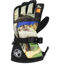 30 мужские зимние перчатки, зимние уличные спортивные перчатки, водонепроницаемые ветрозащитные перчатки для сноубординга, лыжные перчатки с пятью пальцами GS