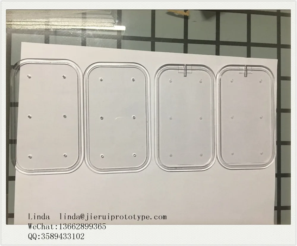 cnc clear transparent polycarbonate prototyping electron prototype Transparent parts, semi-transparent parts processing