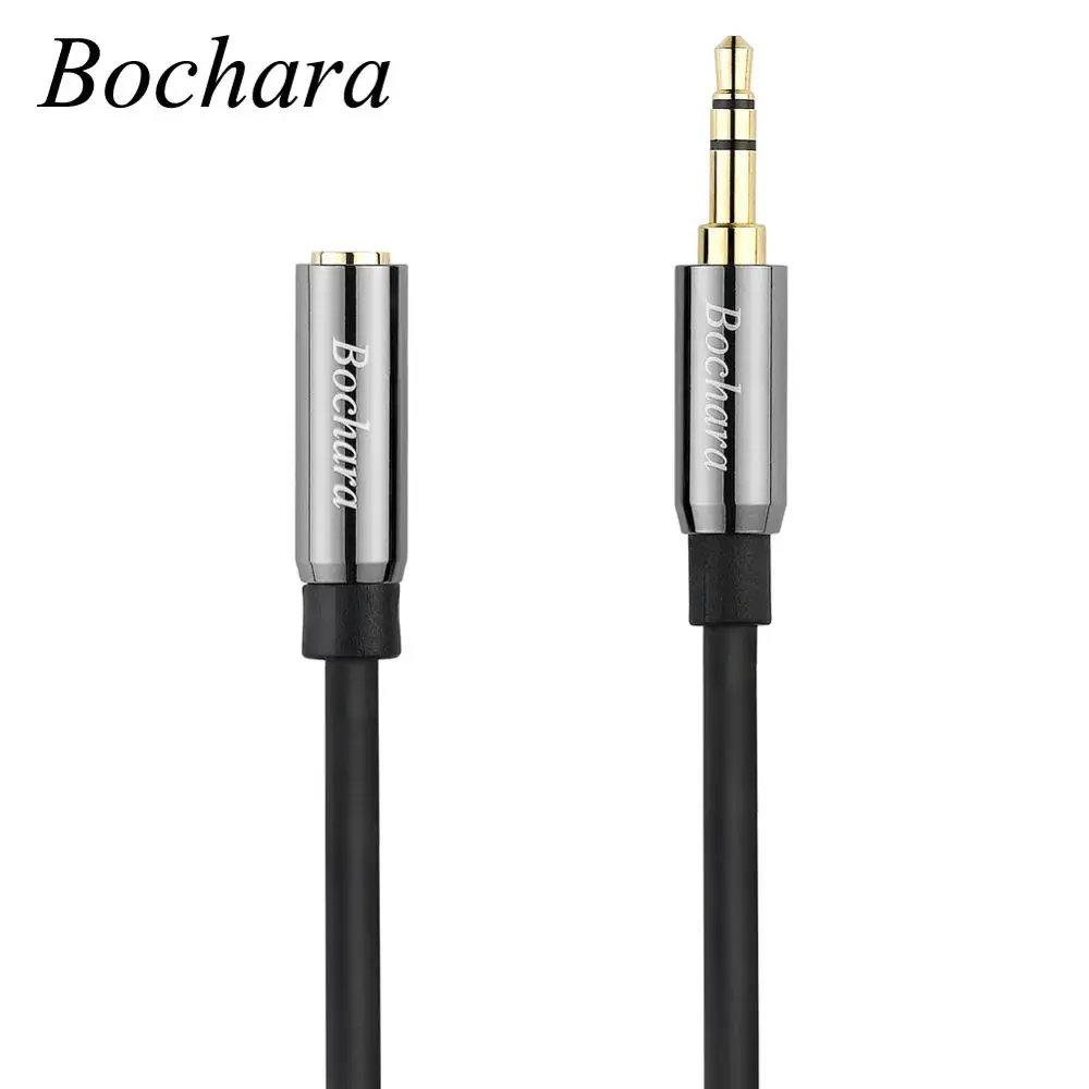 

Bochara 3.5mm Jack Male to Female M/F Audio Extension Cable Shielded Gold Plated For Speaker Headset 1.8m 3m 5m 10m 15m 20m