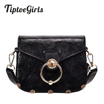 

Rivet Lock Lock Small Square Bag Female New Fashion High Quality Casual Wild Shoulder Messenger Bag