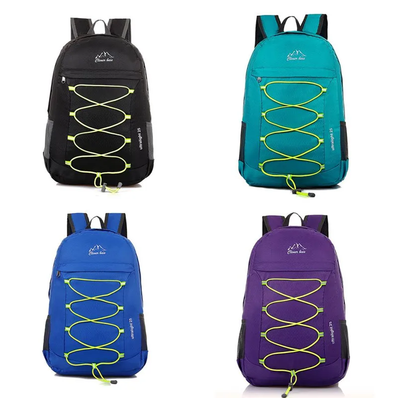 Легкий складной водонепроницаемый нейлоновый женский мужской рюкзак для путешествий, спорта на открытом воздухе, кемпинга, походов, сумка, рюкзак