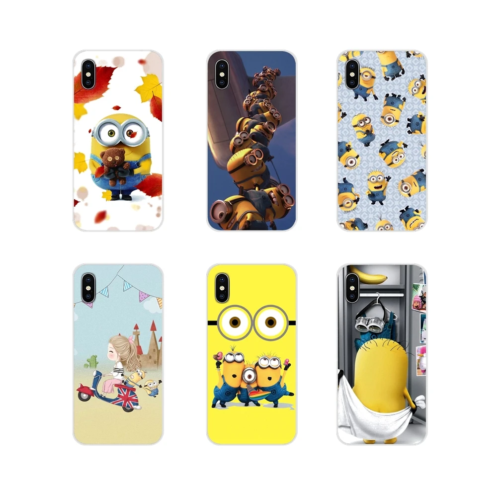

Happy Yellow Minions For Samsung Galaxy J1 J2 J3 J4 J5 J6 J7 J8 Plus 2018 Prime 2015 2016 2017 Accessories Phone Cases Covers