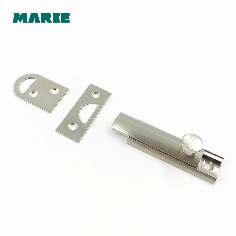 Top Selling Brass Doors Slide Latch Lock Bolt Latch Barrel Home Gate Safety Hardware Screws