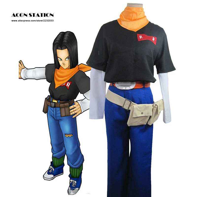 ドラゴンボールzのコスプレ衣装 子供のためのトレンディなアニメの衣装 ドラゴンボールz Android No 17 ハロウィーンの衣装 18 Anime Costume Costumes Halloween Costumescosplay Costume Aliexpress ドラゴンボールzのコスプレ衣装 子供のためのトレンディなアニメの衣装 ドラゴンボールz Android No 17 ハロウィーンの衣装 18 Anime Costume Costumes Halloween Costumescosplay Costume Aliexpress