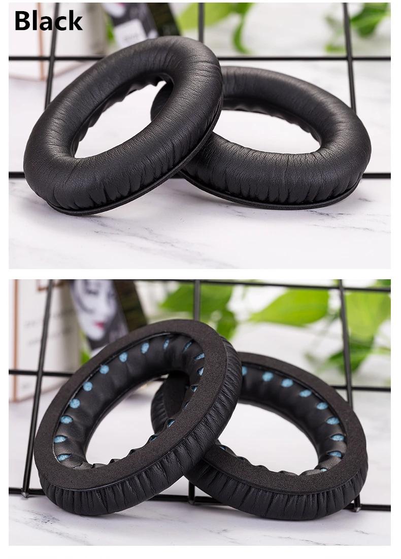 Replacement Earpads Cushion For Bose QuietComfort2 QC2 QC15 QC25 QC35 AE2 AE2i AE2w SoundTrue SoundLink Headphones High Protein (15)