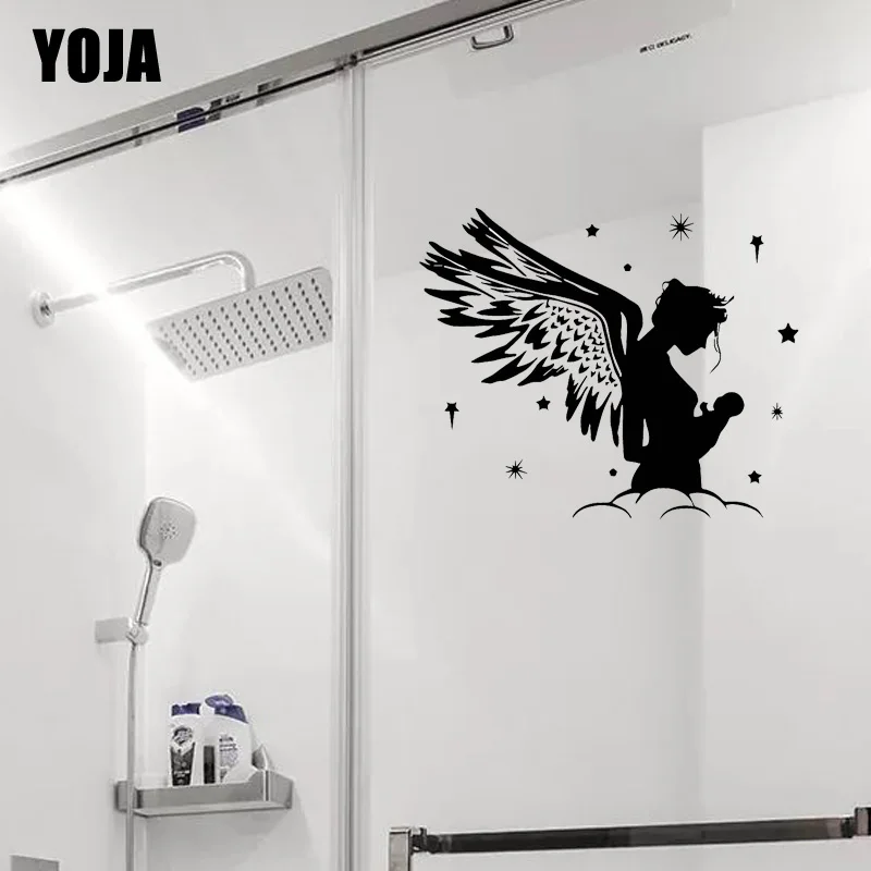 YOJA 24x29.1CM Home Bedroom Kitchen Angel Mother Wall Stickers Decorated Bathroom Decals G2-0450 | Дом и сад