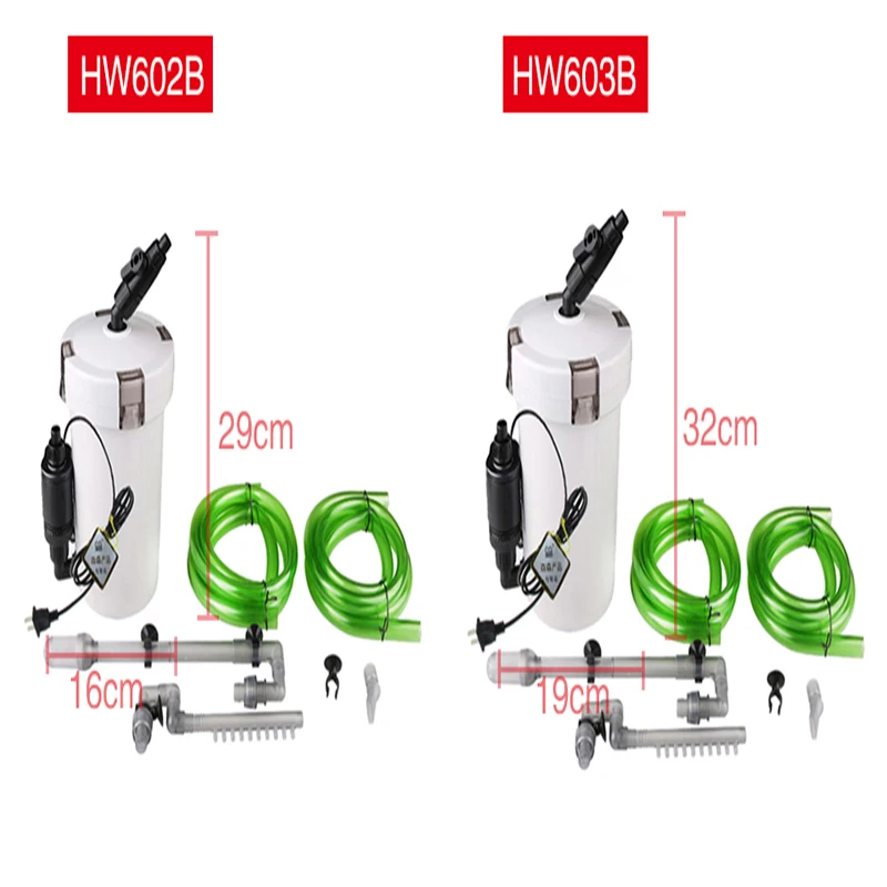 NCFAQUA SUNSUN HW 602B 603B 4 ступенчатая внешняя аквариумная канистра фильтр Ультра тихий