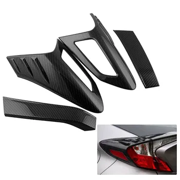

Car Accessories For Toyota CHR C-HR Rear Light Lamp Cover Trim Tail Light Frame Protector Sticker ABS Rear Light Lamp