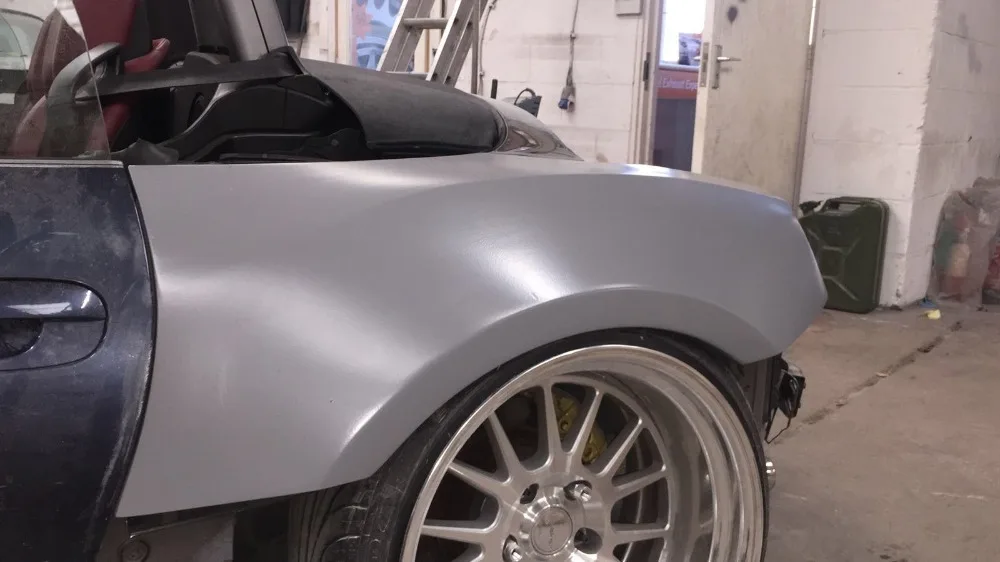2003-2005 BMW Z4 E85 40mm Fender Flares (Rear) 6Pcs (12)